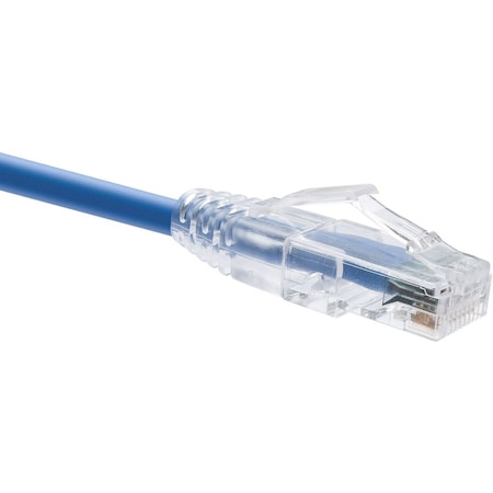 Unirise Usa GROUP 7 FOOT CAT6 SNAGLESS CLEARFIT PATCH CABLE BLUE -  CAT6 PATCH CABLE CAT 10008